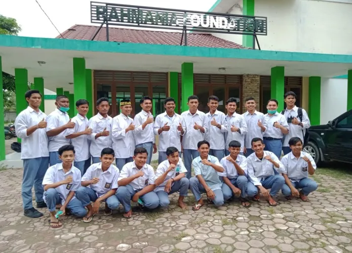 Students at Madrasah